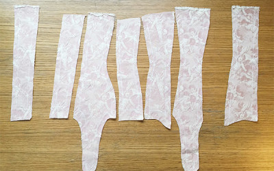 Making the Pink Suspender Corset – Part 1