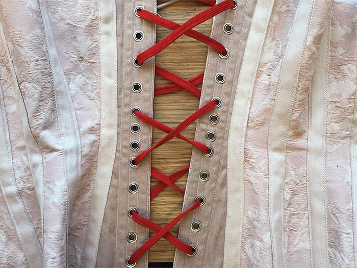 Pink Corset Making – Part 4 – First Fitting