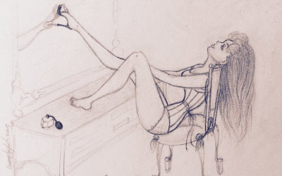 Corset Pattern Design ‘Daily Sketches’