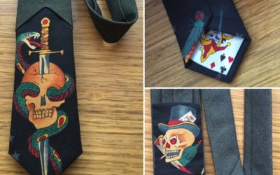 A Non-Corsetry Make – Alexander Henry Fabric NeckTie