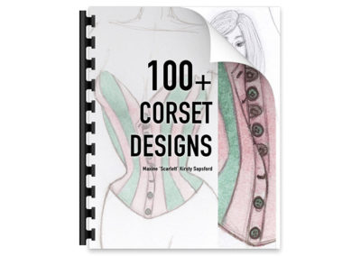 100+ Corset Designs Art Book  – $27