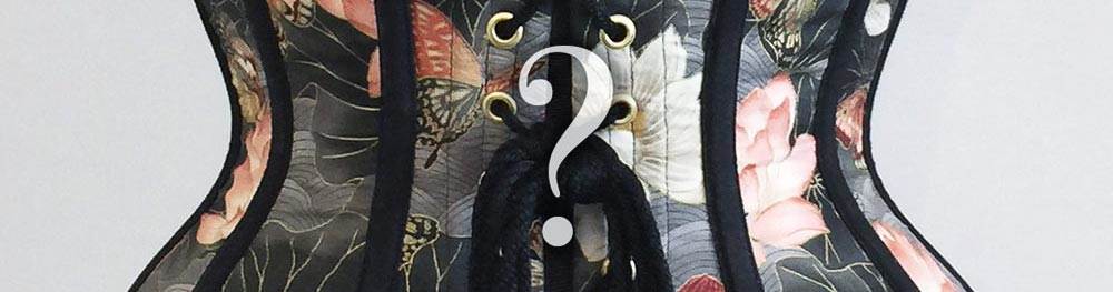 close up image of a corset for waist training