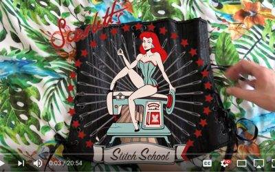 Video 1: Putting On My First Waist Training Corset & Seasoning Session 1