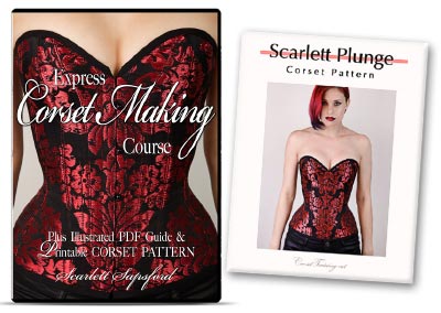 The Express Corset Making Course - Learn How To Make A Corset Training Corset