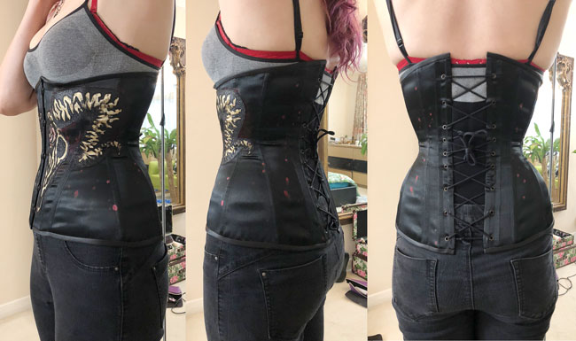 Finished Cricut Corset Pattern (& next project!) – Part 3